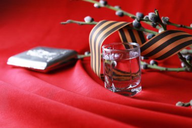 İkinci Dünya madalya ile kompozisyon