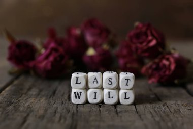 konsept son istek ve vasiyet