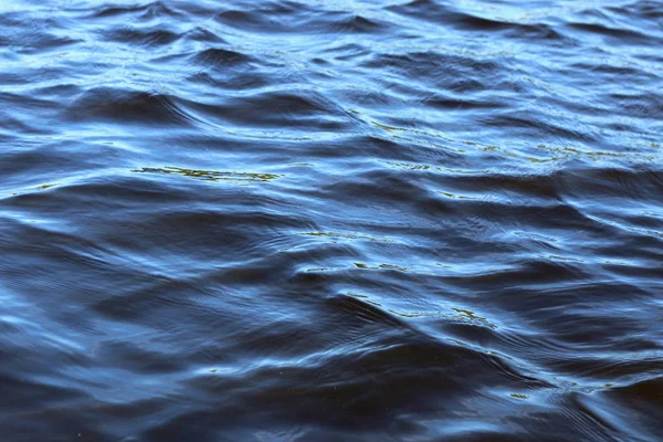 Textury vlnky jezero — Stock fotografie