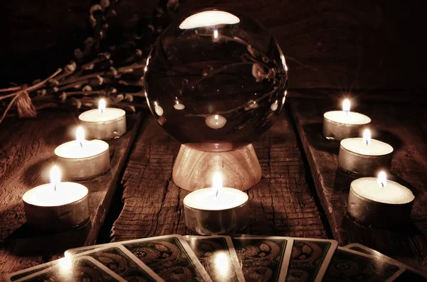 Future bougie de caissier divination — Photo