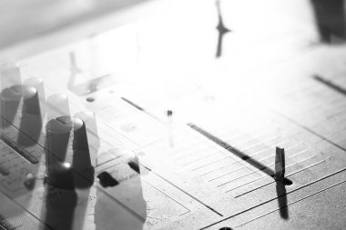 Arka plan müzik Dj keyp geçer ve Ayrıntılar öğeleri