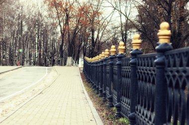 Köprü korkuluk bahar