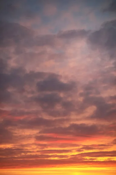 Brillante amanecer rosa norte en la mañana — Foto de Stock