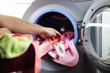 makine yıkama el koymak