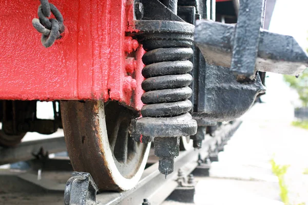 Vintage tren tren metal parçaların ayrıntıları