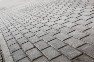 Asfalt parke taşı döşemesi
