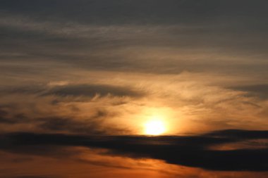 gün batımı bulut Parlatıcı