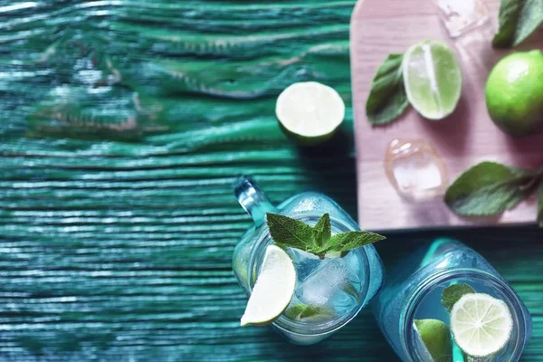 Limonata limon ve nane