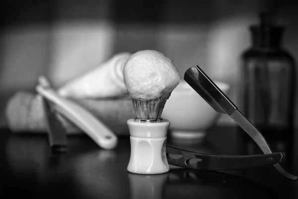 Razor shaving accessories razor — Stock Photo, Image