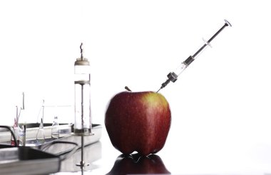 Genetiği değiştirilmiş gıdalar, elma pompalı kimyasal maddelerle