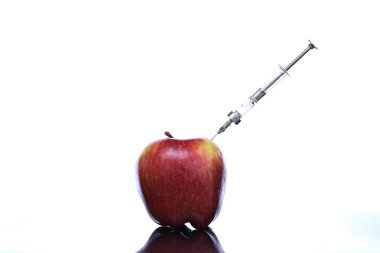 Genetiği değiştirilmiş gıdalar, elma pompalı kimyasal maddelerle