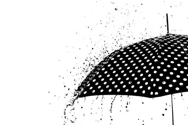 Rain drop umbrella isolated — Stock Photo, Image