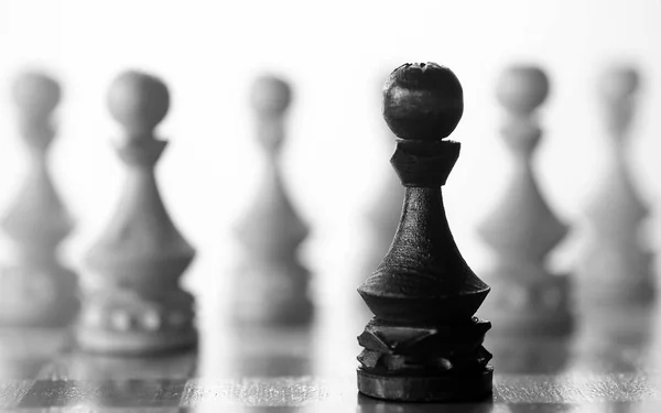 Chess bit bonde ombord — Stockfoto