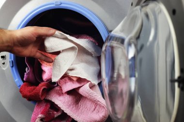 makine yıkama el koymak