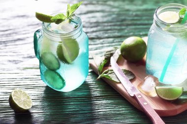 Limonata limon ve nane