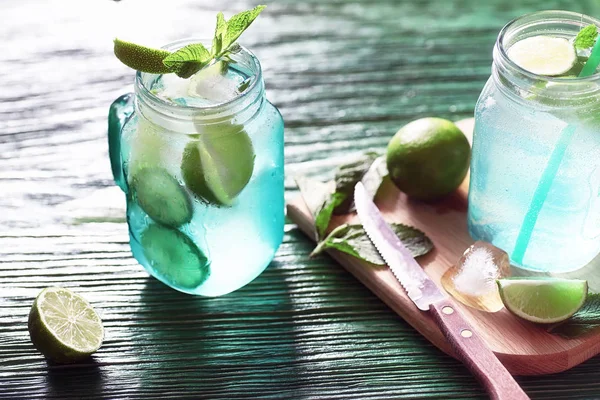 Limonata limon ve nane