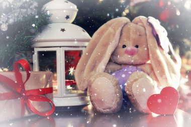 Fener yumuşak oyuncak yeni yıl