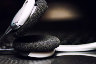 kulaklık kulaklık klavye siyah