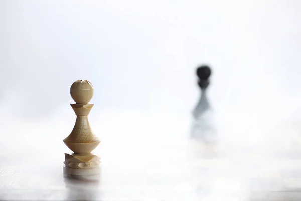 Η έννοια του το παιχνίδι σκάκι — Φωτογραφία Αρχείου