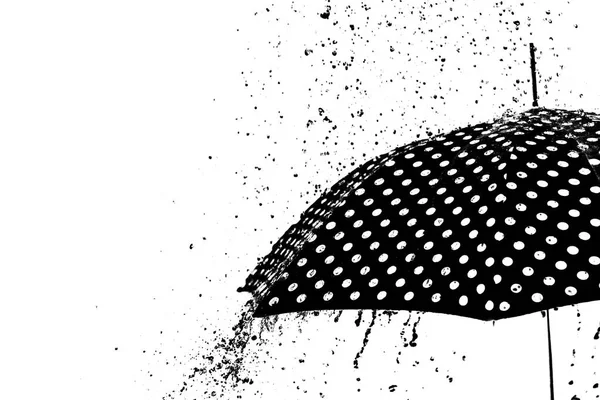 Зонт для дождя изолирован — стоковое фото