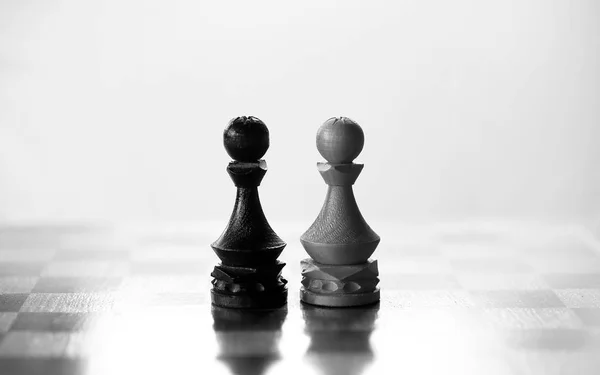 Chess piece pawn on board — Stock Photo, Image