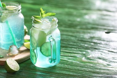 Limonata limon ve nane