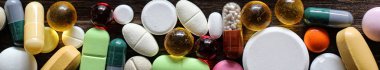 İlaçların uzun arka plan 