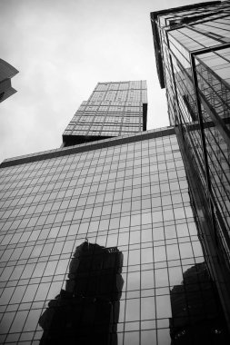 İş Merkezi ile yüksek gökdelenler