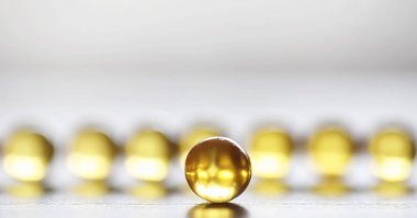 Balık yağı. Medikal Ürünler hastalıklarının tedavisi için. Co