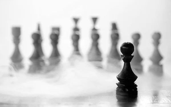 Chess bit bonde ombord — Stockfoto