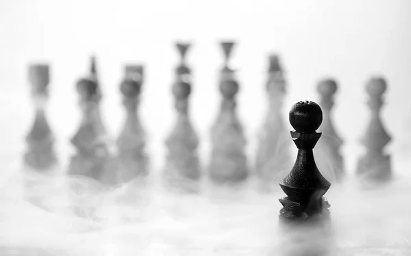 Chess piece pawn on board — Stock Photo, Image