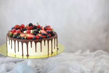 Şekerleme aromalı kek bir tatil için