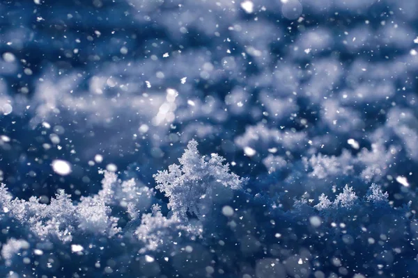 Texture of ice in winter. Pieces of frozen water on a street in — Stock Photo, Image