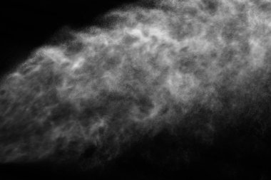 Su ve bir bulut damla bir akışı