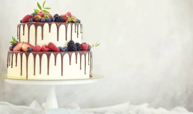 Şekerleme aromalı kek bir tatil için