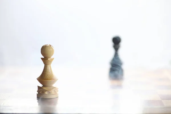 A koncepció a sakk játék — Stock Fotó