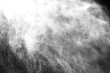 Su ve bir bulut damla bir akışı