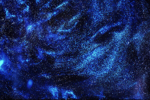 The universe in a distant galaxy with nebulae and stars