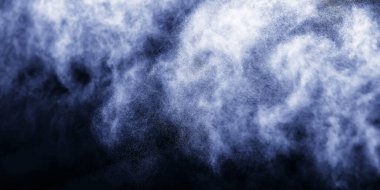 Bir su akıntısı ve atomdan bir damla bulutu