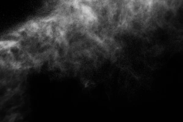 Fluxo Água Uma Nuvem Gotas Atomização — Fotografia de Stock