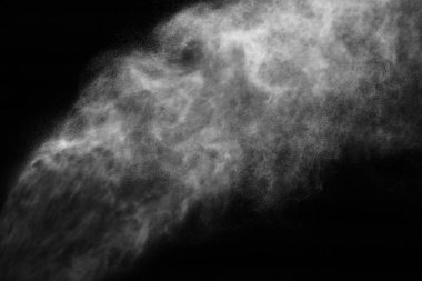 Bir su akıntısı ve atomdan bir damla bulutu