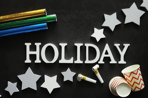 Background Concept Inscription Holiday Background — Stock Photo, Image