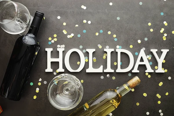 Background Concept Inscription Holiday Background — Stock Photo, Image