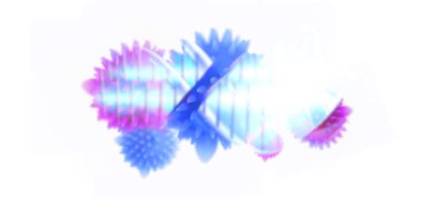 Soyut virüs molekül arkaplan çizimi. Spiral DNA ve bakteri. Mikroskop altında bir virüs türü. Koronavirüs salgını. Karantinaya alın. Dikkat!.