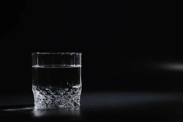 Comprimidos Solúveis Água Medicamento Solúvel Ressaca Comprimidos Efervescentes Vidro — Fotografia de Stock