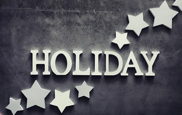 Background Concept Inscription Holiday Background — Stock Photo, Image