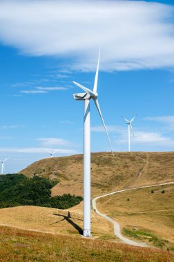 Güç üretimi için rüzgar türbini