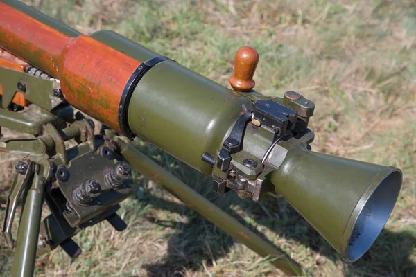 Classical anti tank recoilless gun projectile — Stockfoto