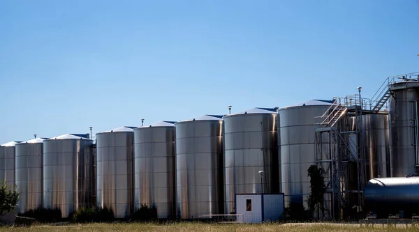 Tanques Alta Fiabilidad Para Uso Los Sectores Vitivinícola Agroalimentario — Foto de Stock