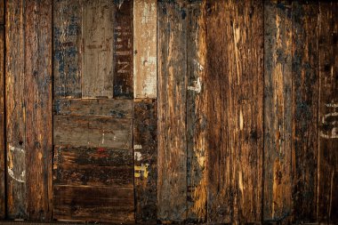 Kahverengi ahşap doku. Soyut arkaplan, boş şablon